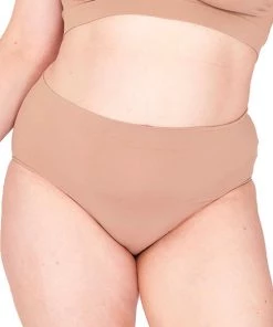 Pamela Mann Hosiery Pamela Mann Curvy Seam Free Comfort Briefs In Nude