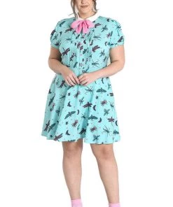 Clothing Hell Bunny Bugs Life Mini Dress