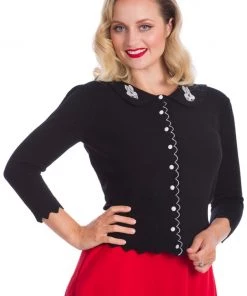 Banned Bunny Hop Cardigan In Black Winter 9 Banned Bunny Hop Cardigan In Black Winter