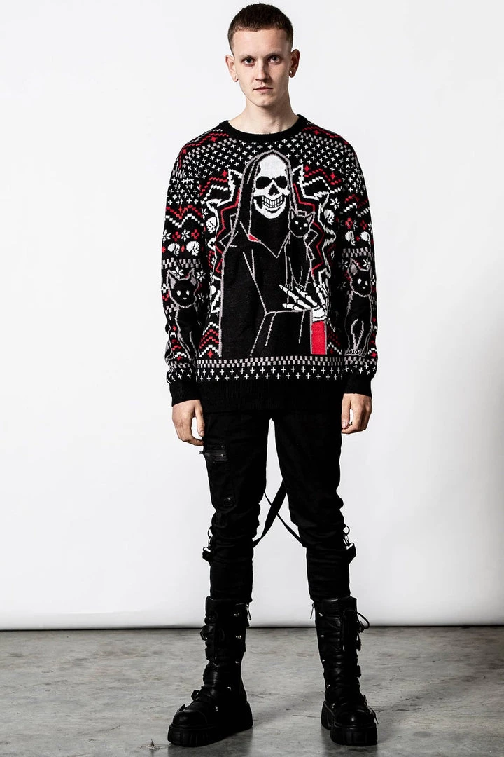Killstar Catmas Knit Sweater Winter 3 Killstar Catmas Knit Sweater Winter