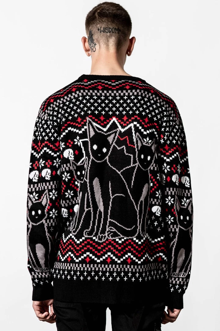 Killstar Catmas Knit Sweater Winter 5 Killstar Catmas Knit Sweater Winter