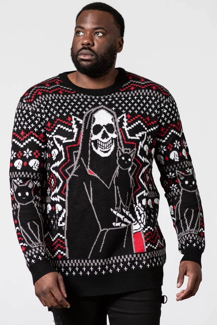 Killstar Catmas Knit Sweater Winter 6 Killstar Catmas Knit Sweater Winter