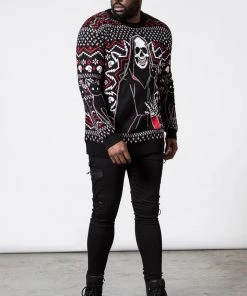 Killstar Catmas Knit Sweater Winter 21 Killstar Catmas Knit Sweater Winter