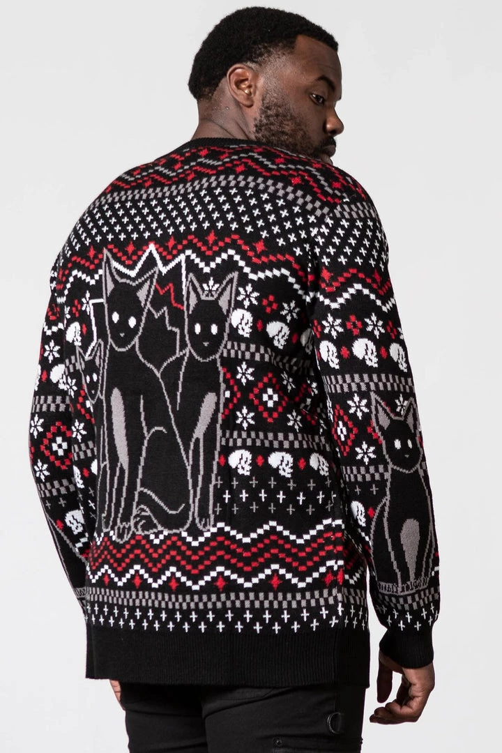 Killstar Catmas Knit Sweater Winter 8 Killstar Catmas Knit Sweater Winter