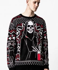 Killstar Catmas Knit Sweater Winter 18 Killstar Catmas Knit Sweater Winter