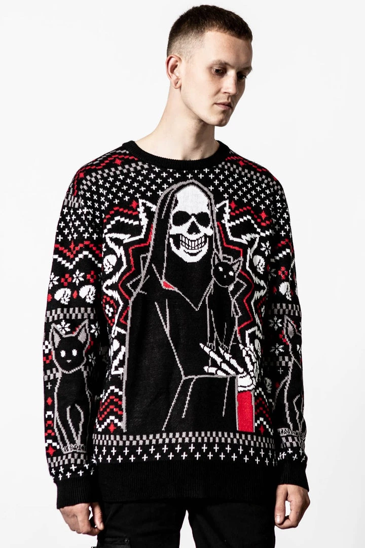 Killstar Catmas Knit Sweater Winter 4 Killstar Catmas Knit Sweater Winter