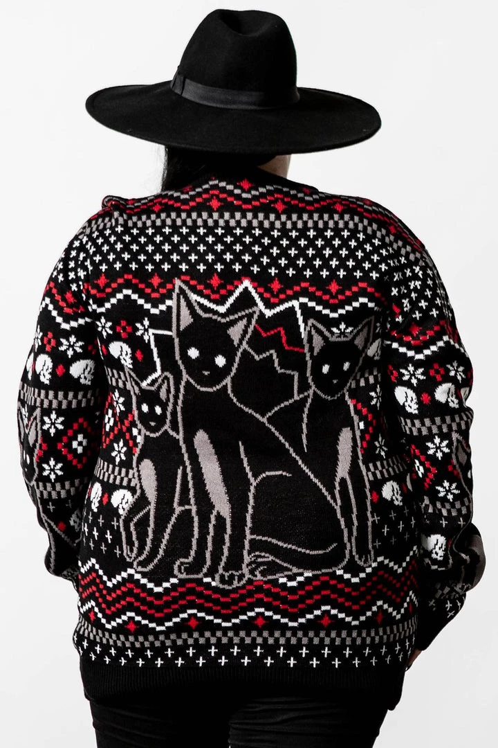 Killstar Catmas Knit Sweater Winter 10 Killstar Catmas Knit Sweater Winter