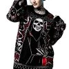 Killstar Catmas Knit Sweater Winter