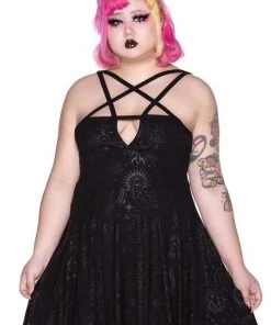 Killstar Covenant Skater Dress Clothing