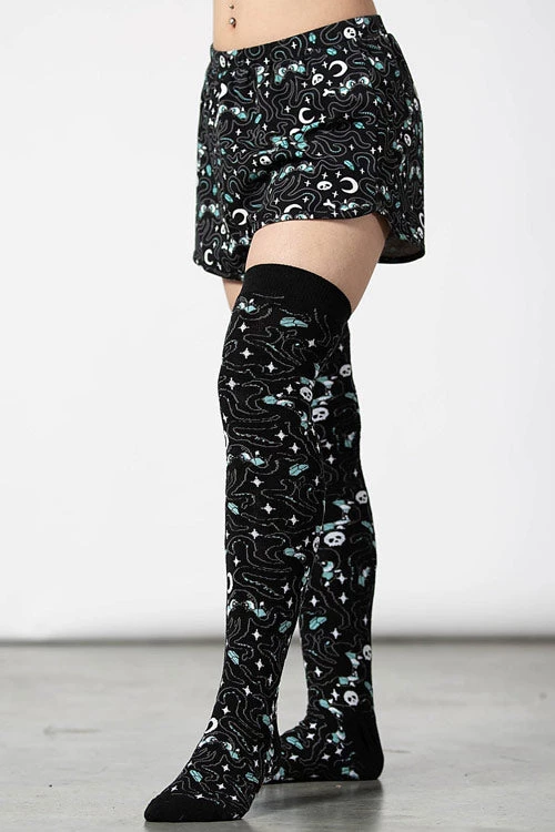 New Arrivals And Restocks Killstar Cthulhu Knee-High Socks In Black Octopus 1 New Arrivals And Restocks Killstar Cthulhu Knee-High Socks In Black Octopus