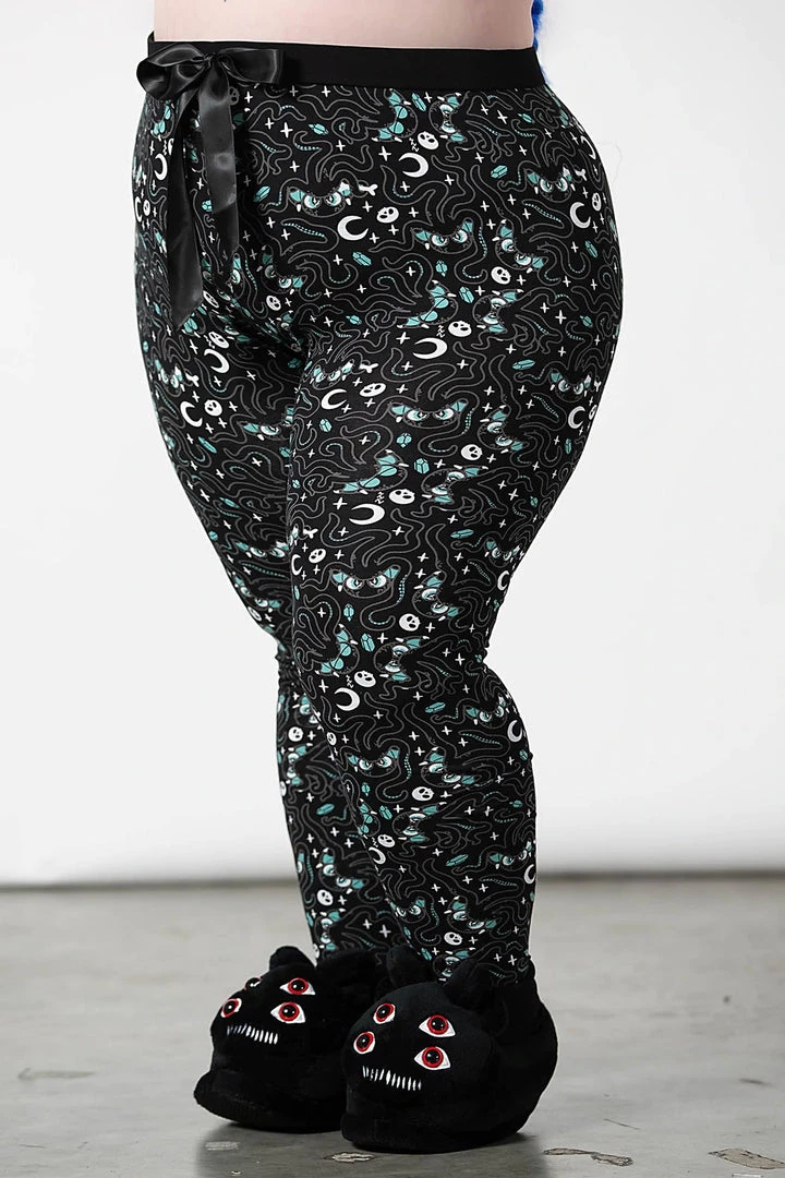 Killstar Cthulhu Lounge Pants Octopus Print! 2 Killstar Cthulhu Lounge Pants Octopus Print!