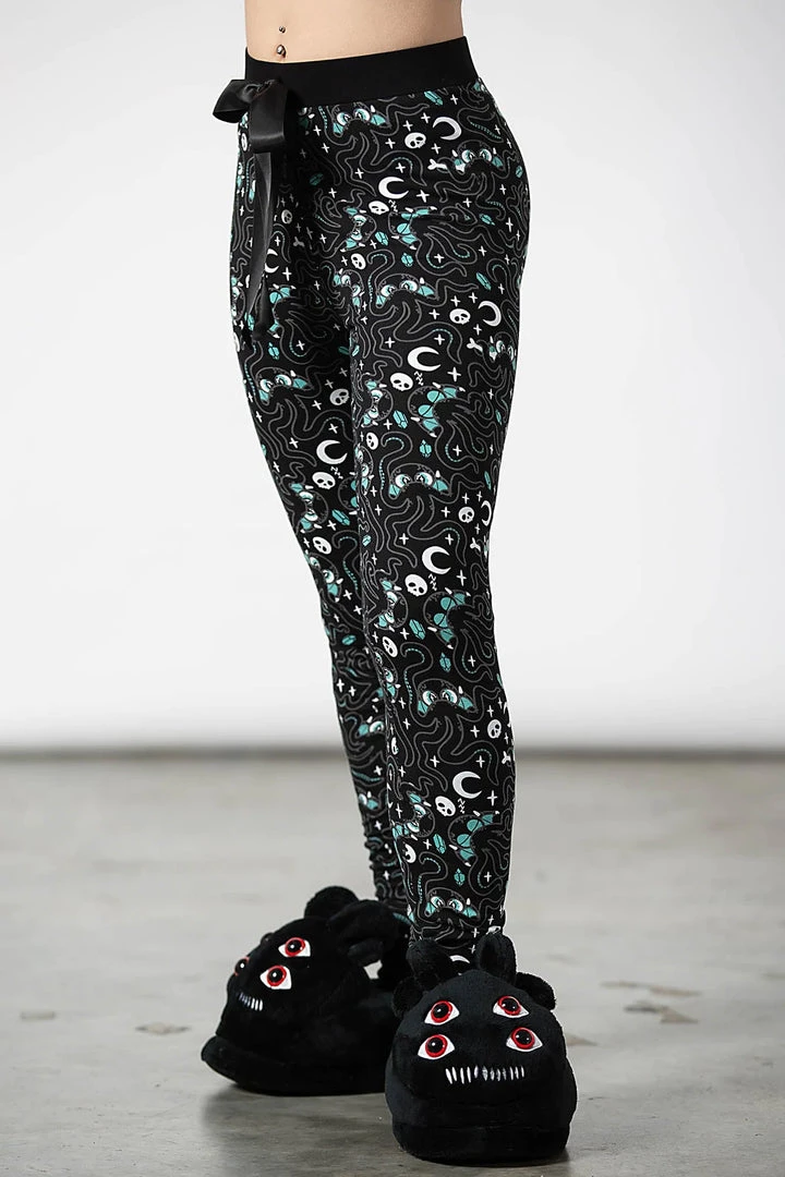 Killstar Cthulhu Lounge Pants Octopus Print! 8 Killstar Cthulhu Lounge Pants Octopus Print!