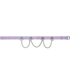 Dark Alternative Killstar Curses Lilac Statement Belt