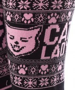 Sourpuss Cat Lady Leggings Winter