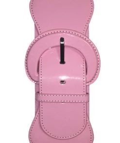 Accessories Kitty Deluxe Wide Cinch Belt In Light Pink