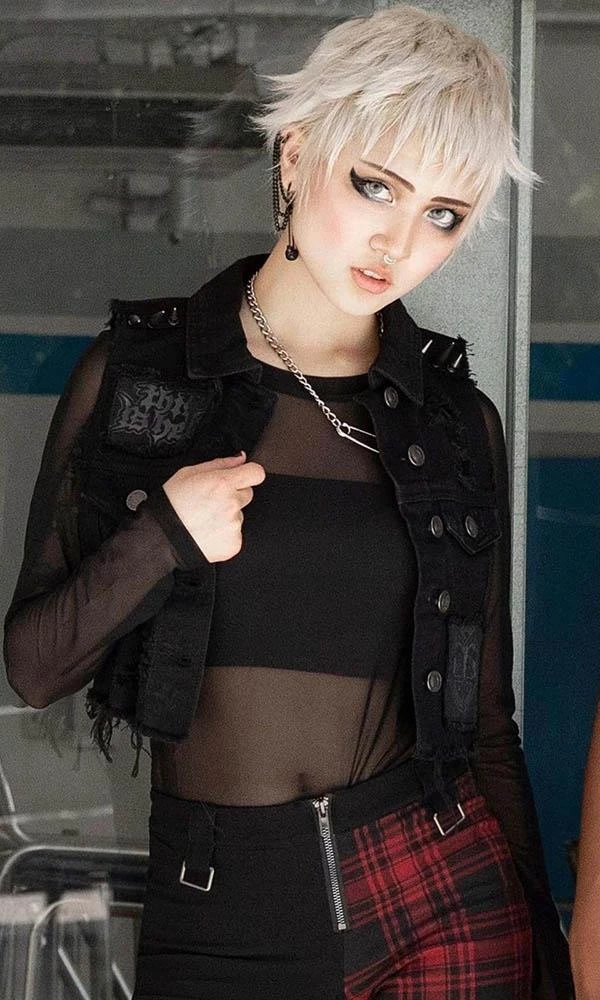 Killstar Come Undone Denim Vest Winter 3 Killstar Come Undone Denim Vest Winter