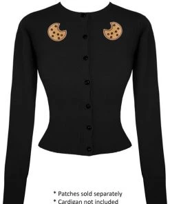 Kitty Deluxe Iron On Patch Of Cookie Accessories