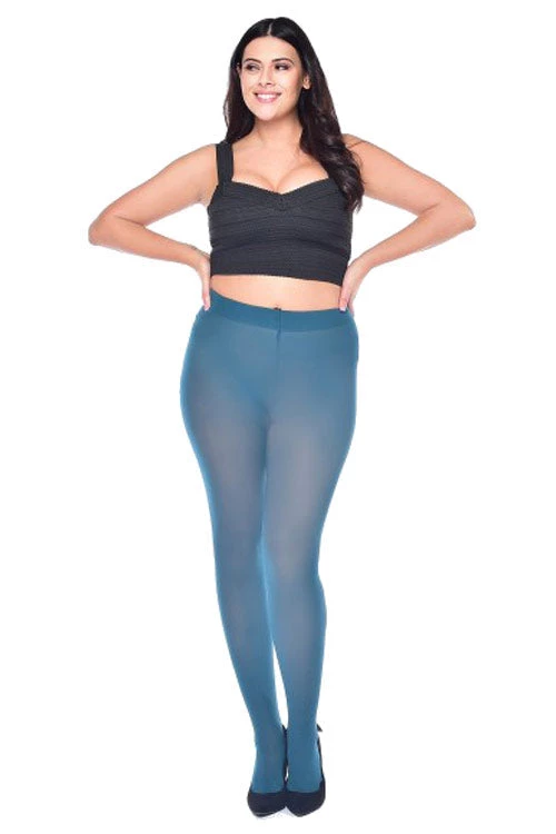 Pamela Mann Hosiery Curvy Super-Stretch 50 Denier Tights In Dark Teal New Arrivals And Restocks 1 Pamela Mann Hosiery Curvy Super-Stretch 50 Denier Tights In Dark Teal New Arrivals And Restocks