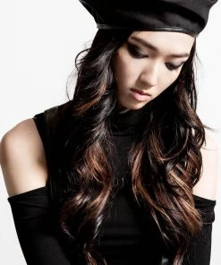 Killstar Dark Fate Beret In Black Winter