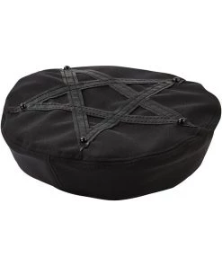 Killstar Dark Fate Beret In Black Winter