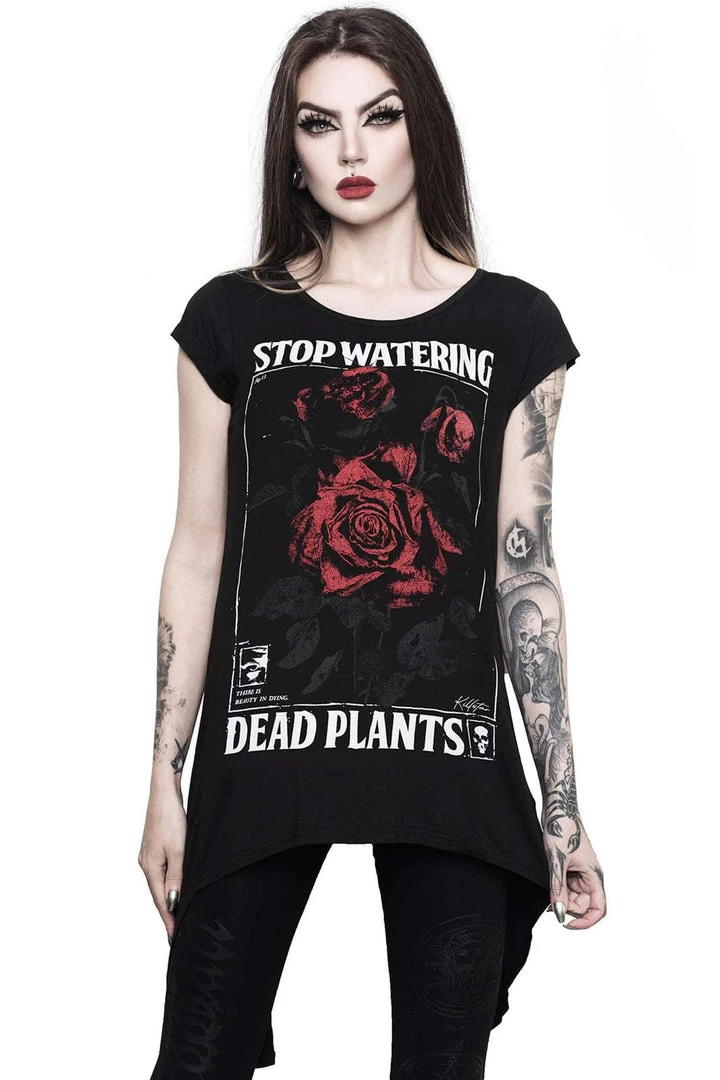Clothing Killstar Dead Rose Tunic Top 2 Clothing Killstar Dead Rose Tunic Top