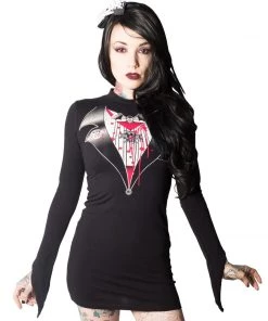Winter Kreepsville 666 Stretchy Dracula Wiggle Dress