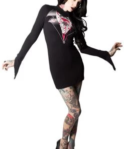 Winter Kreepsville 666 Stretchy Dracula Wiggle Dress