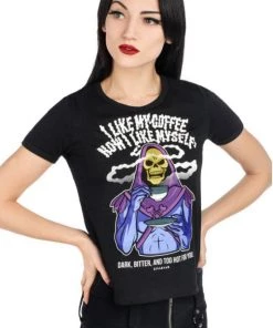 Killstar "Dark And Bitter" Ringer Tee T-Shirt Clothing 12 Killstar