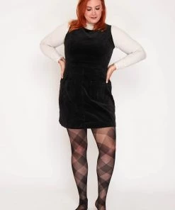 Pamela Mann Hosiery Curvy Super-Stretch Tights In Diamond Check Pattern New Arrivals And Restocks