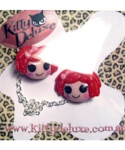 Accessories Kitty Deluxe Cardigan Clips In Red Dollies Design