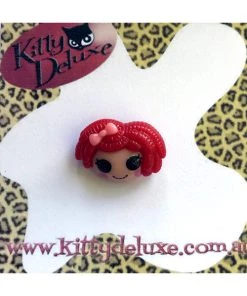 Kitty Deluxe Broochlette Mini Brooch In Red Dolly Accessories