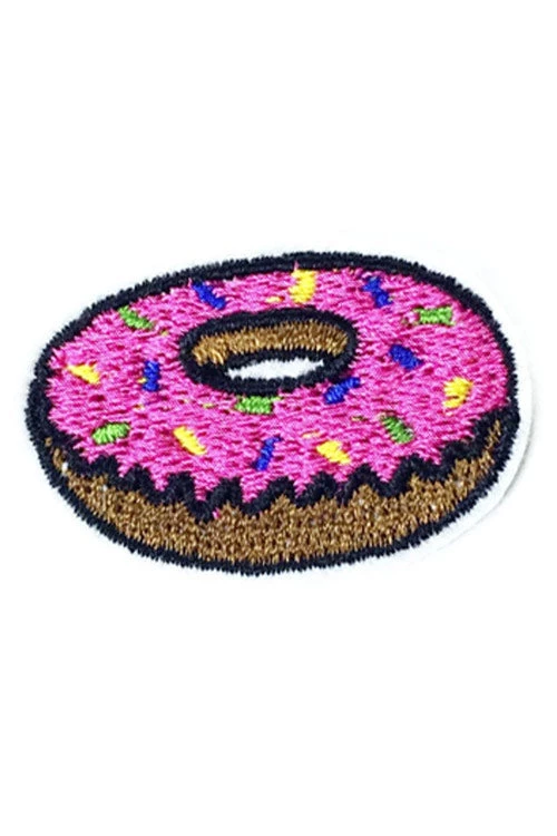Accessories Kitty Deluxe Iron On Patch Of Mini Donut 1 Accessories Kitty Deluxe Iron On Patch Of Mini Donut