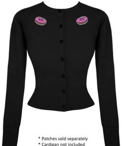 Accessories Kitty Deluxe Iron On Patch Of Mini Donut