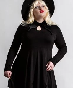 Killstar Elissabat Collared Dress Winter 14 Killstar Elissabat Collared Dress Winter