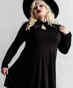 Killstar Elissabat Collared Dress Winter 15 Killstar Elissabat Collared Dress Winter