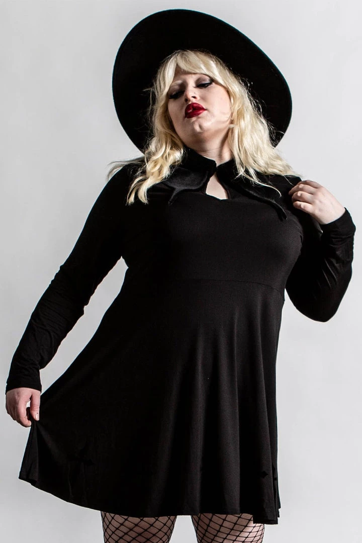 Killstar Elissabat Collared Dress Winter 7 Killstar Elissabat Collared Dress Winter