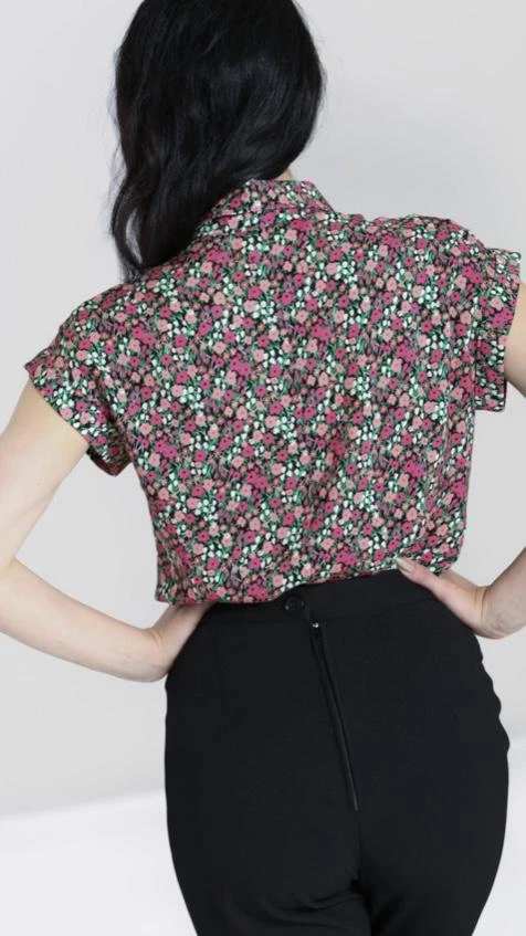 Clothing Hell Bunny Effie Blouse 2 Clothing Hell Bunny Effie Blouse