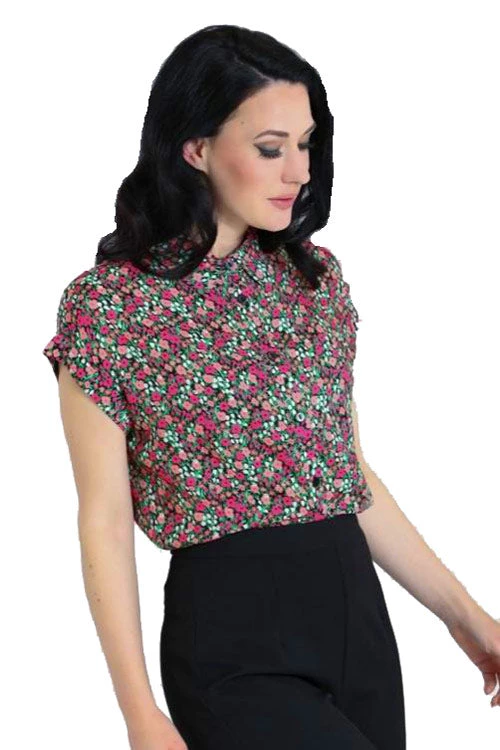 Clothing Hell Bunny Effie Blouse 1 Clothing Hell Bunny Effie Blouse
