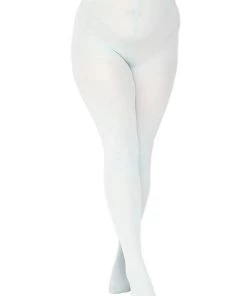 New Arrivals And Restocks Pamela Mann Hosiery Curvy Super-Stretch 50 Denier Tights In Eggshell Blue