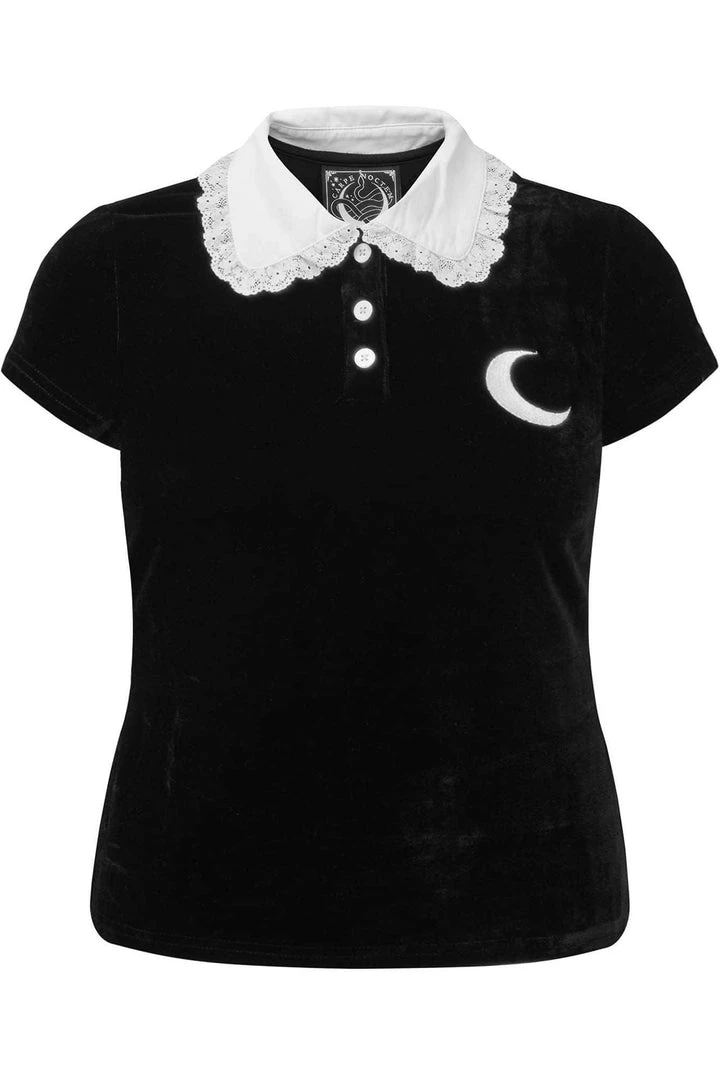 Winter Killstar Esmeralda Stretch Velvet Top 4 Winter Killstar Esmeralda Stretch Velvet Top