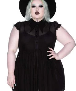 Killstar Eve Hallows Mesh Dress Clothing