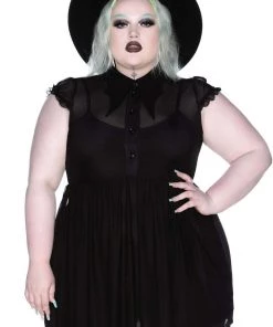 Killstar Eve Hallows Mesh Dress Clothing