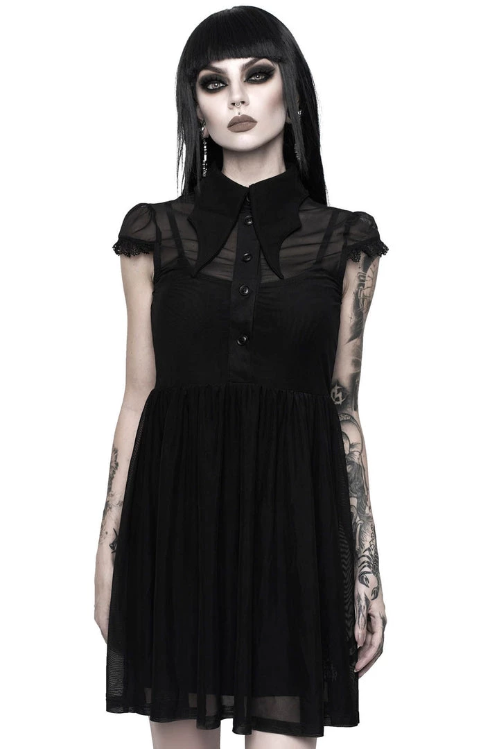 Killstar Eve Hallows Mesh Dress Clothing 3 Killstar Eve Hallows Mesh Dress Clothing