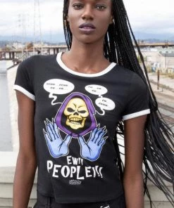 Killstar "Eww People" Ringer Tee T-Shirt Clothing