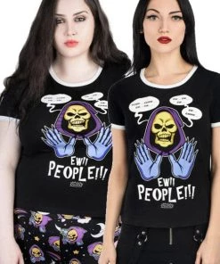 Killstar "Eww People" Ringer Tee T-Shirt Clothing
