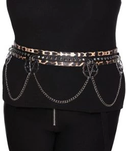 Dark Alternative Killstar Feline Fancy Statement Belt 5 Dark Alternative Killstar Feline Fancy Statement Belt