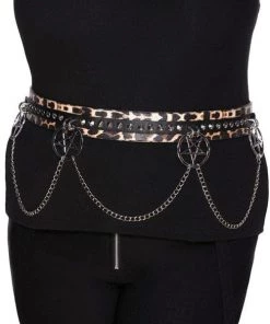 Dark Alternative Killstar Feline Fancy Statement Belt