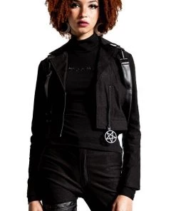 Killstar Freak Flag Jacket In Black