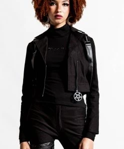 Killstar Freak Flag Jacket In Black