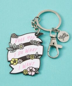 Punky Pins F*ck You Keyring Accessories 5 Punky Pins F*ck You Keyring Accessories